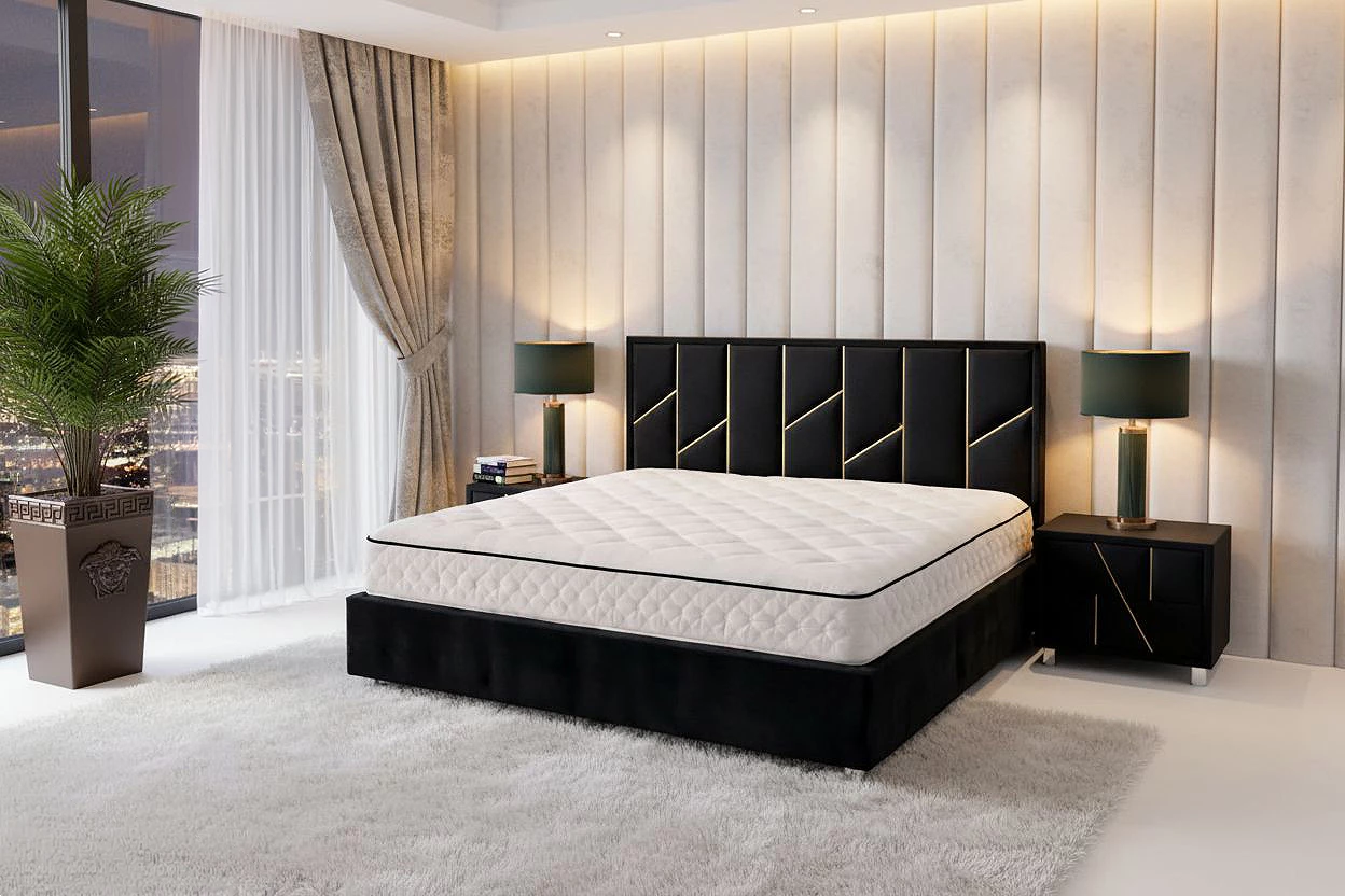 Кровать Диана Велюр Тедди песочный (120x200)